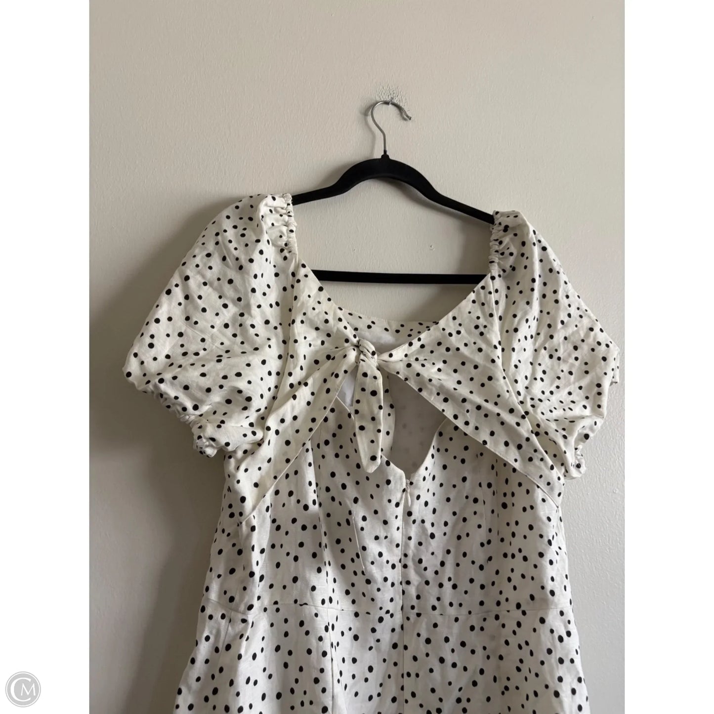 Dress Casual Short By Loft In Polkadot Pattern, Size: 12