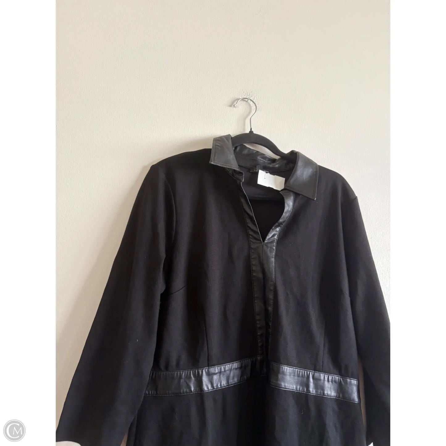 Dress Party Midi By Talbots In Black, Size: 16