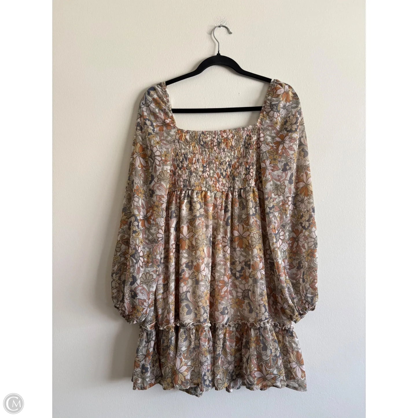 Dress Party Short By Promesa In Floral Print, Size: S