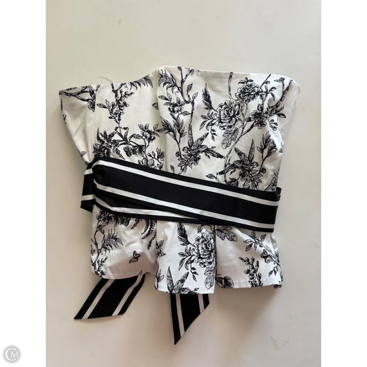 Top Sleeveless By White House Black Market In Black & White, Size: 14
