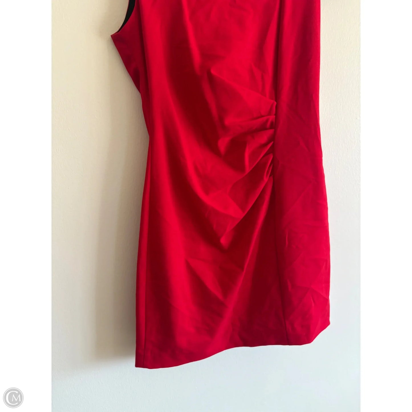 Dress Party Short By Calvin Klein In Red, Size: 4