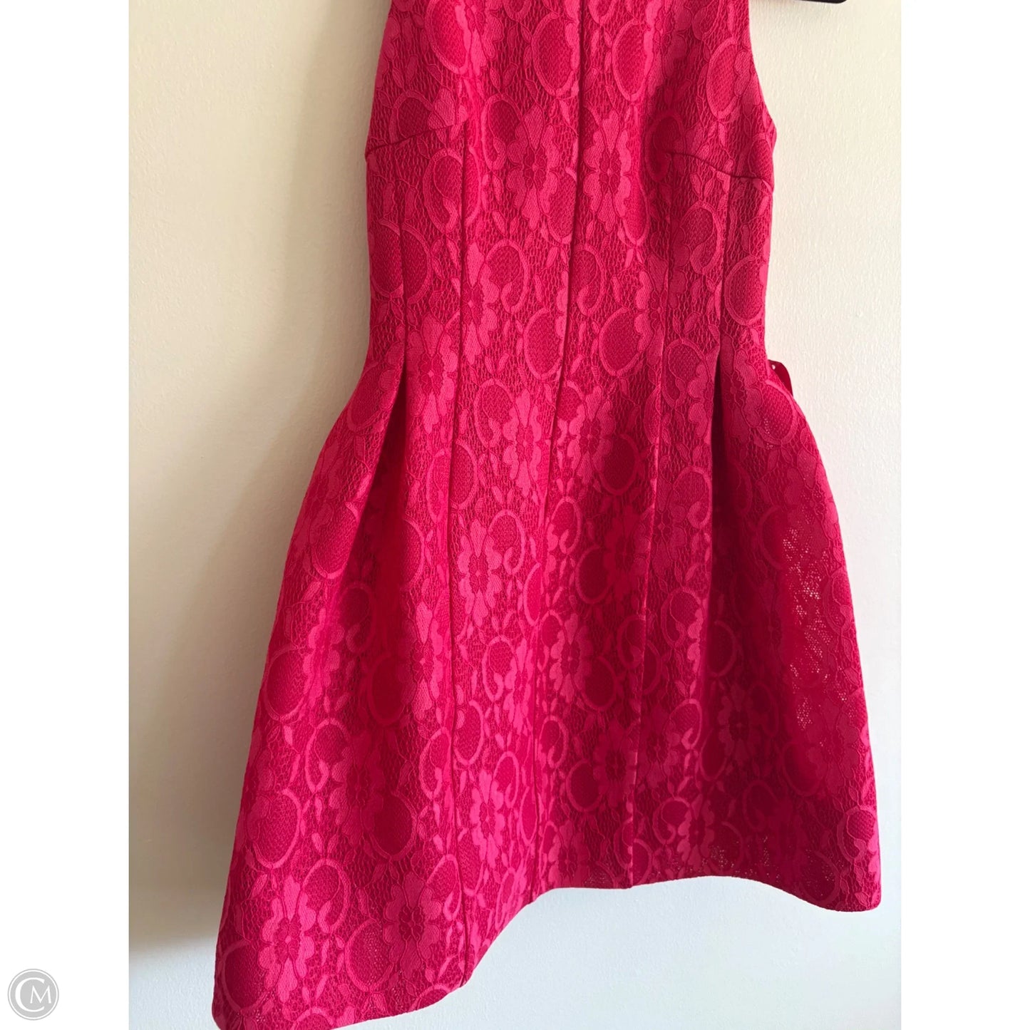 Dress Party Midi By Calvin Klein In Pink, Size: 4