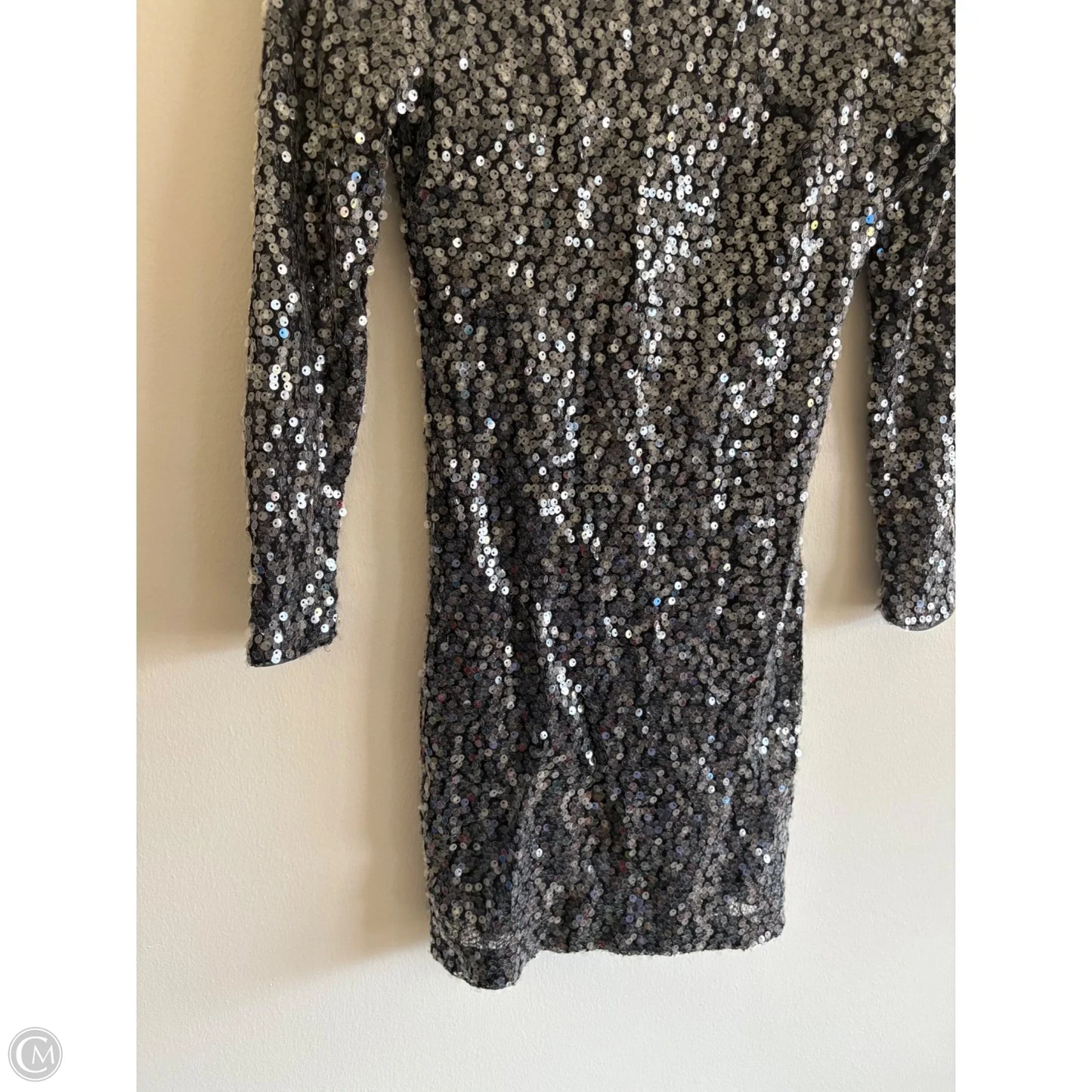 Dress Party Short By MAIA In Grey & Silver, Size: 2
