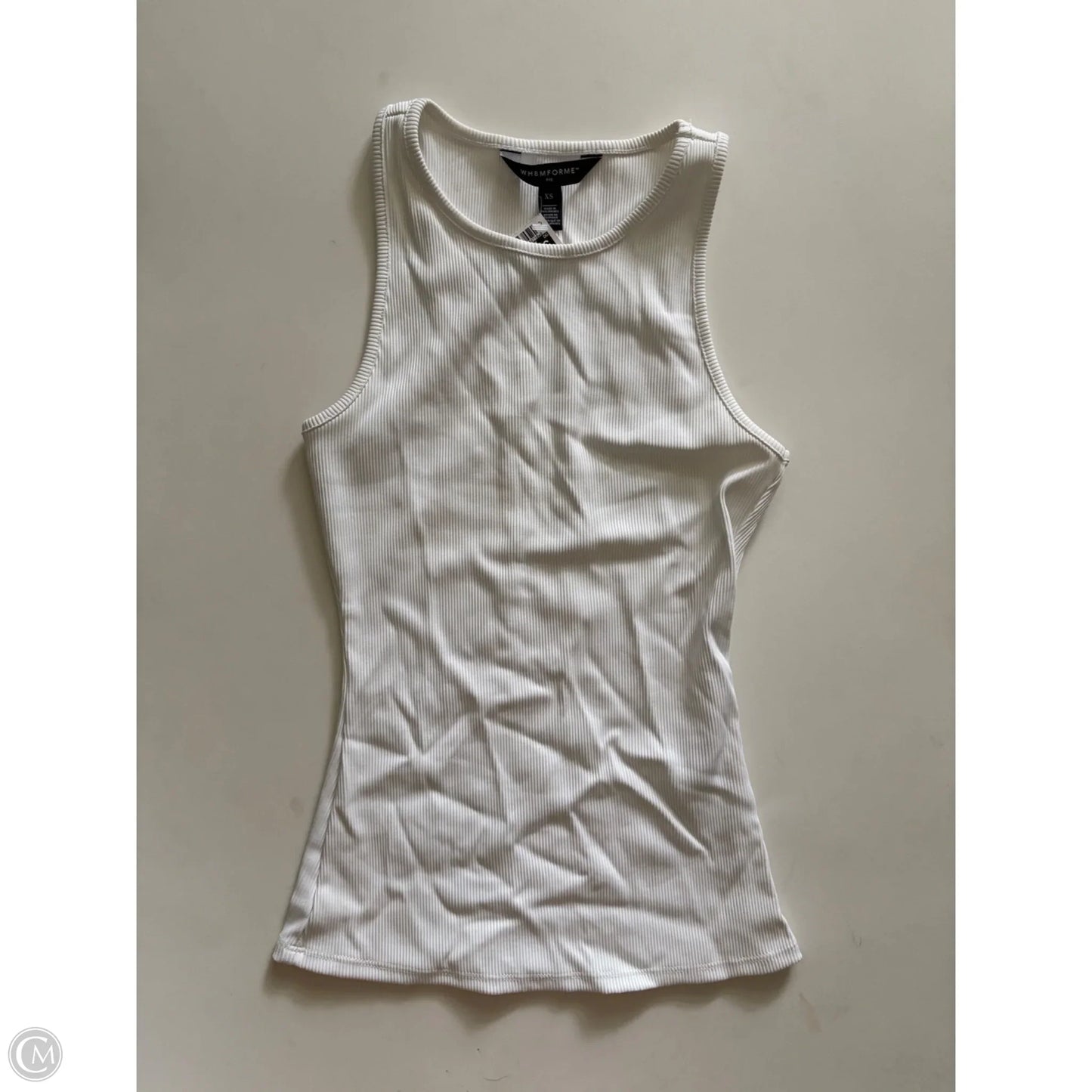 Athletic Tank Top By White House Black Market In White, Size: Xs