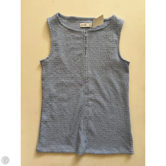 Top Sleeveless By Nine West In Blue, Size: Xs