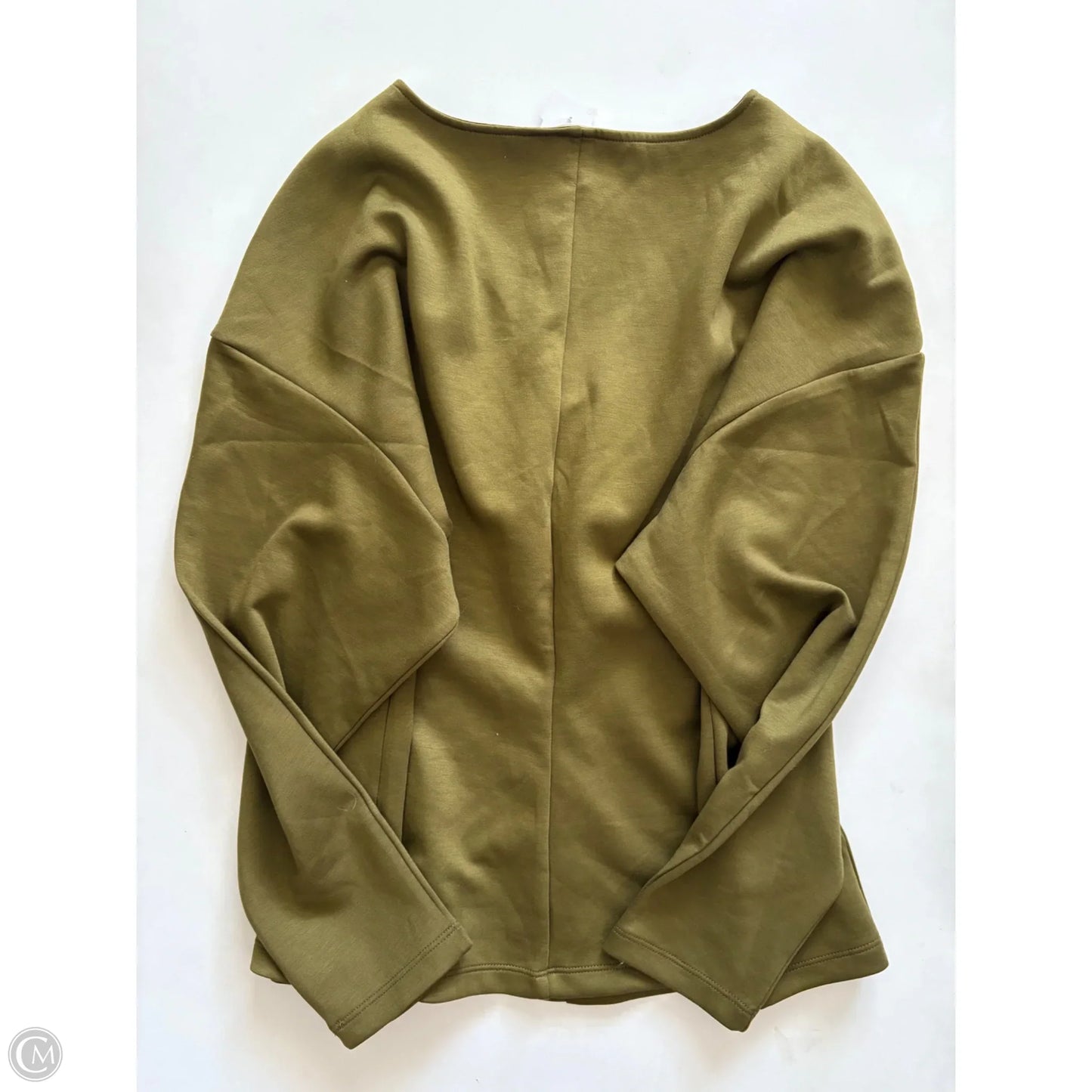 Top Long Sleeve By H&m In Green, Size: Xl