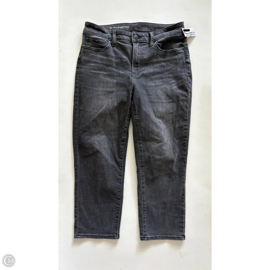 Jeans Cropped By Talbots In Grey, Size: 8p