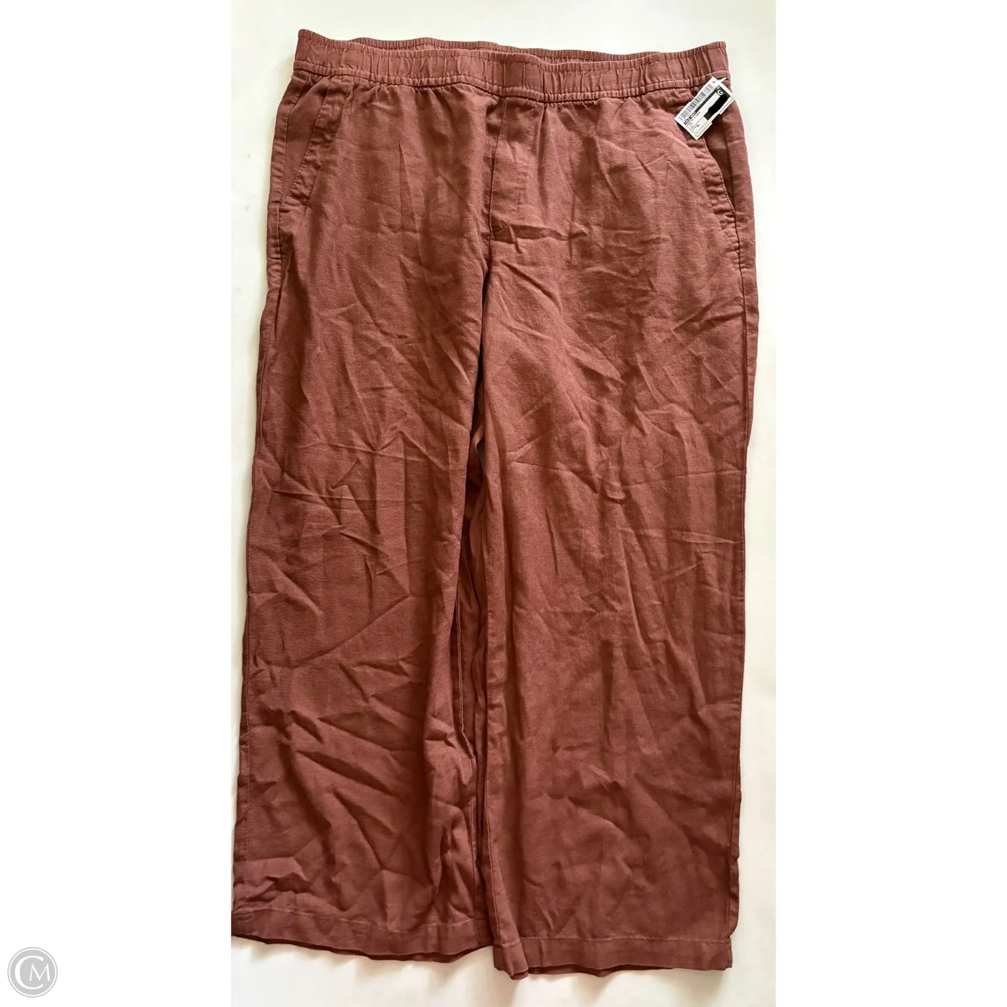 Pants Linen By Old Navy In Tan, Size: Xl