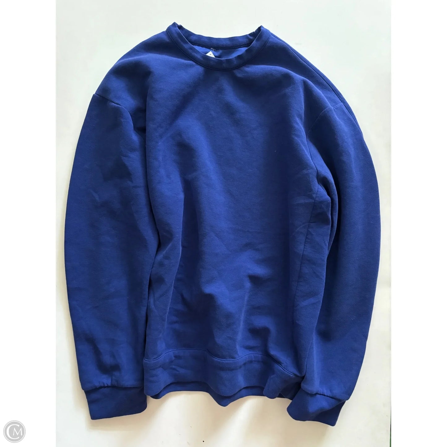 Sweatshirt Crewneck By Nike In Blue, Size: S