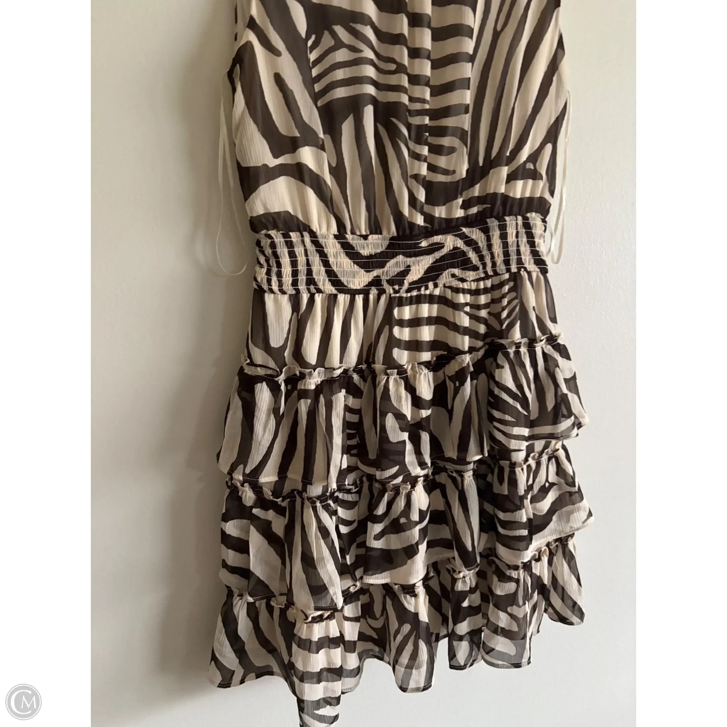 Dress Party Short By Express In Animal Print, Size: S