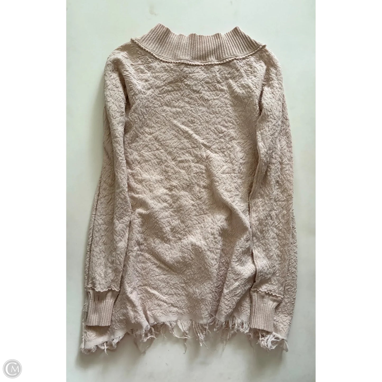 Top Long Sleeve By Free People In Beige, Size: Xs