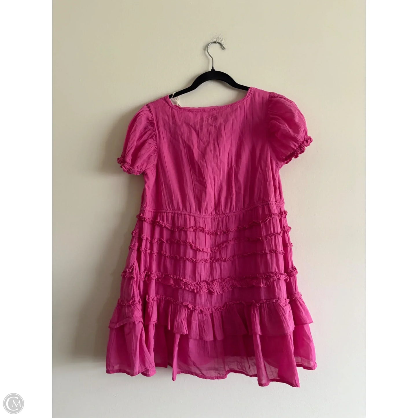 Top Short Sleeve By Free People In Pink, Size: Xs