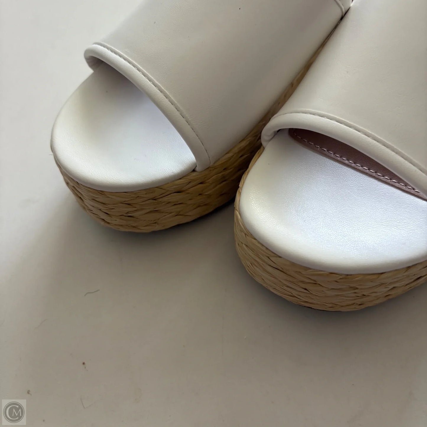 Shoes Heels Platform By Time And Tru In White, Size: 6