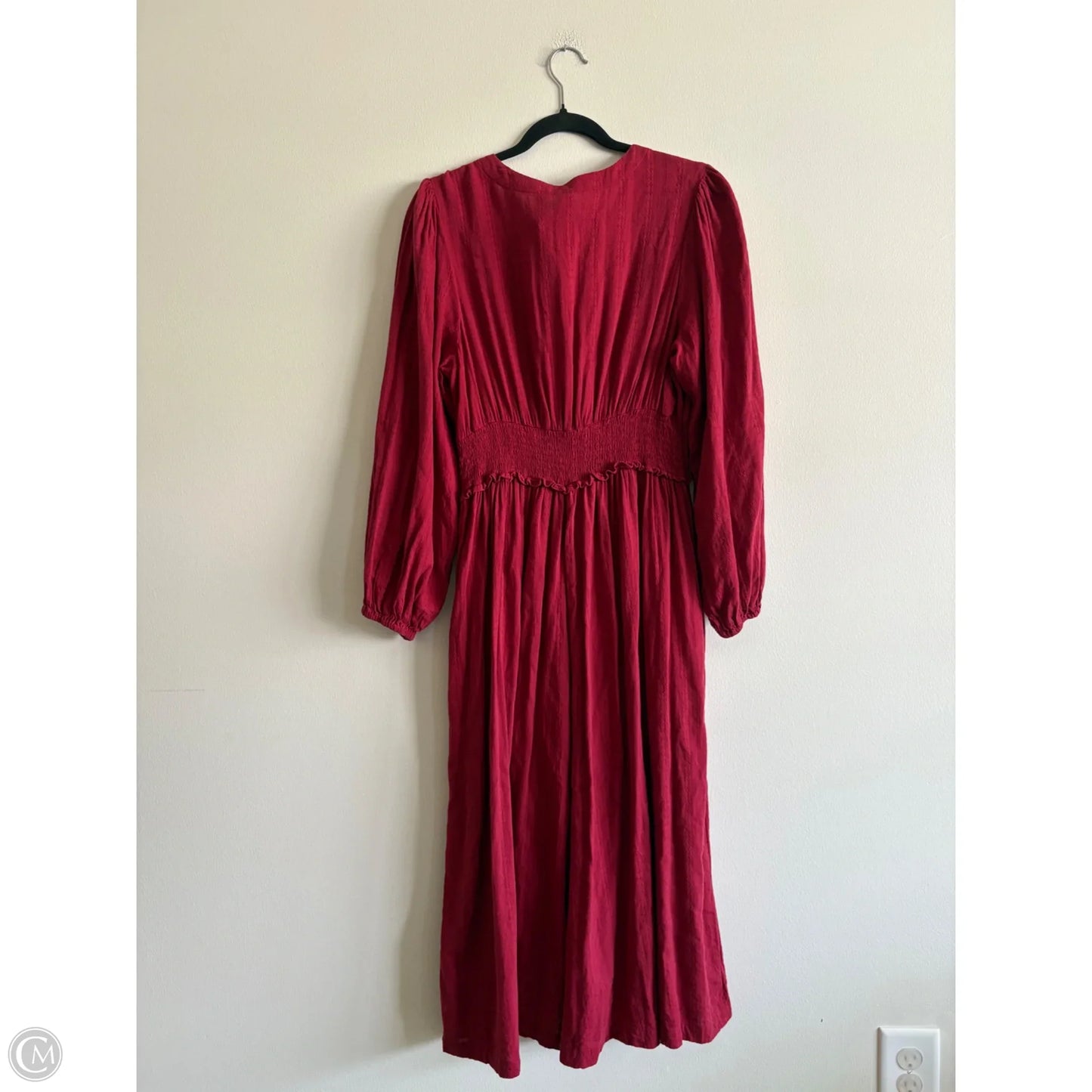 Dress Casual Maxi By Old Navy In Red, Size: L
