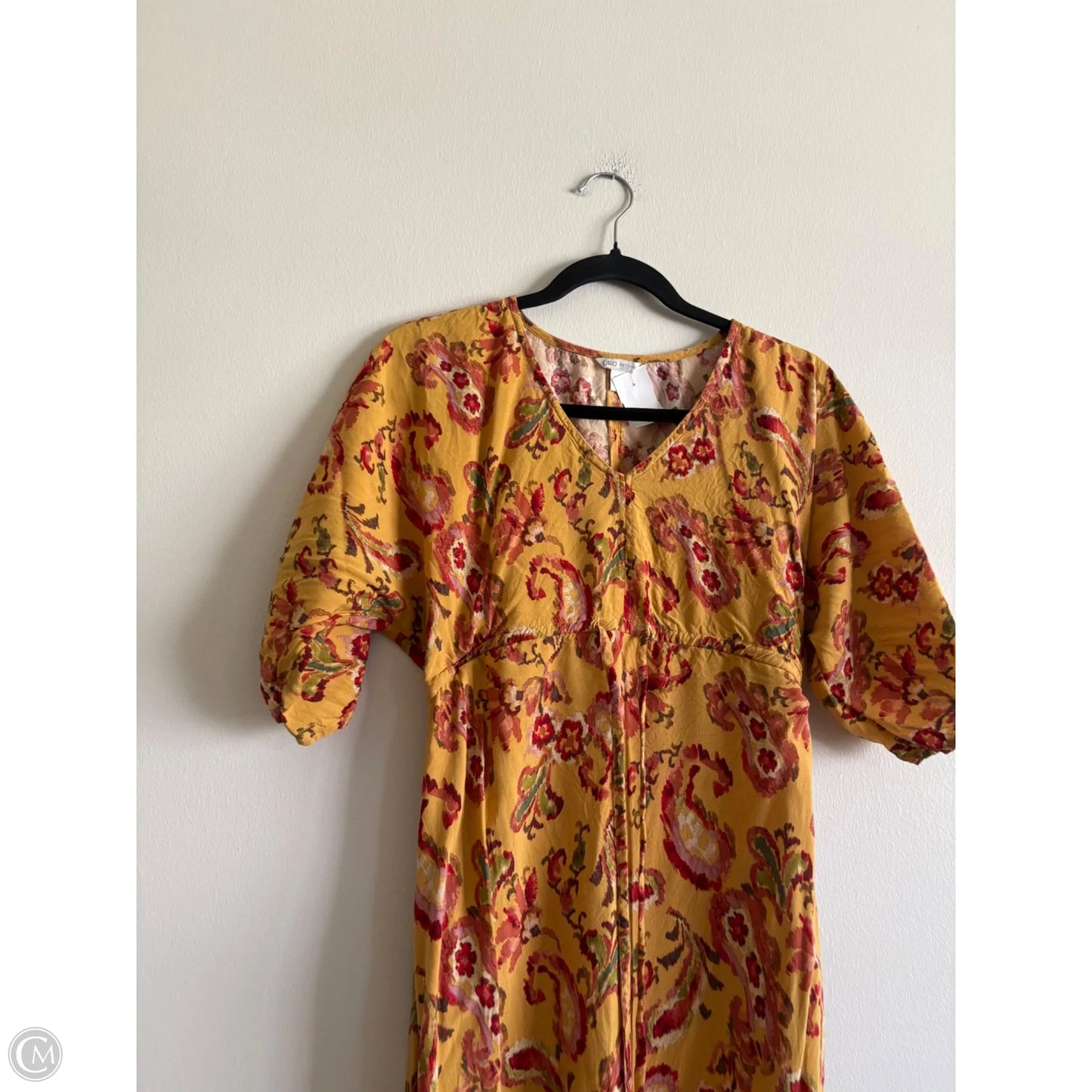 Dress Casual Maxi By Cato In Yellow, Size: Xsp