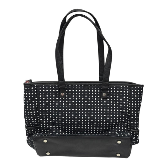 Tote By Thirty One In Black & White, Size:Large