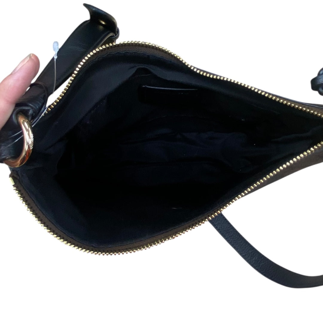 Handbag Designer By Coach In Black & Brown, Size:Medium