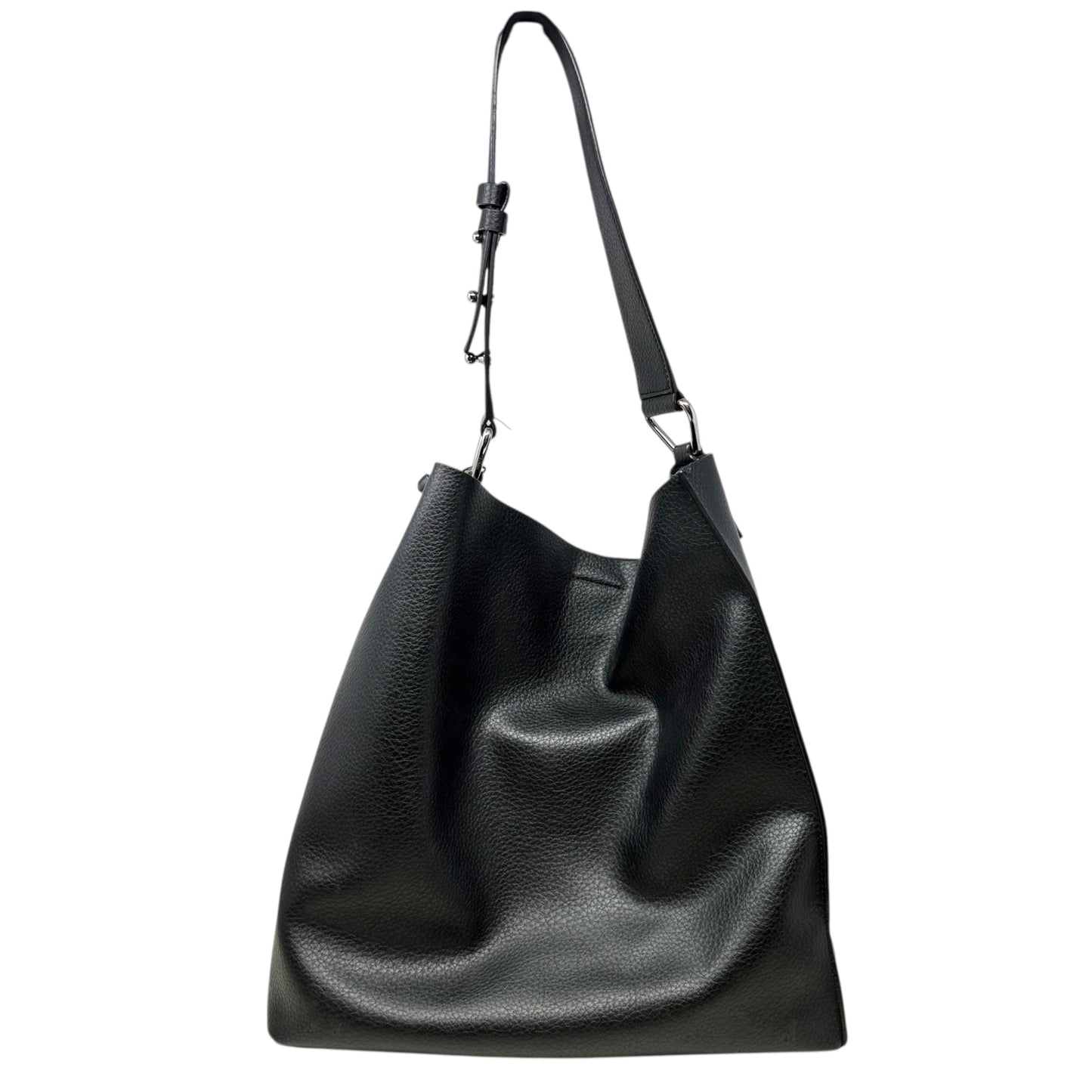 Captain N/S Leather Shoulder Bag with Pouch Designer By All Saints, Size: Large