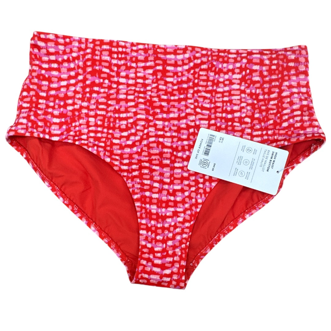 Swimsuit Bottom By Athleta In Pink & Red, Size: M