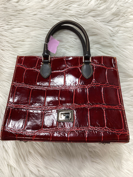 Handbag Designer By Dooney And Bourke In Red, Size:Large