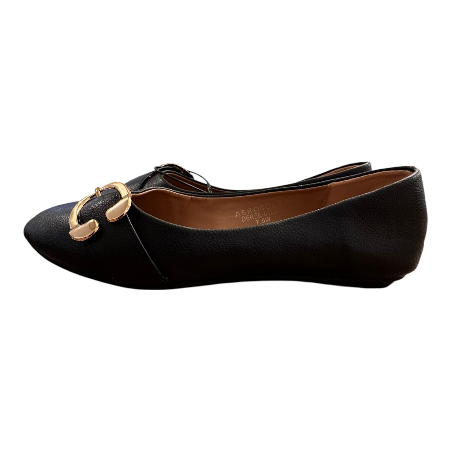 Shoes Flats By Aerosoles In Black, Size:7.5