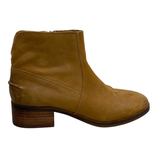 Boots Leather By Lucky Brand In Brown, Size:7.5
