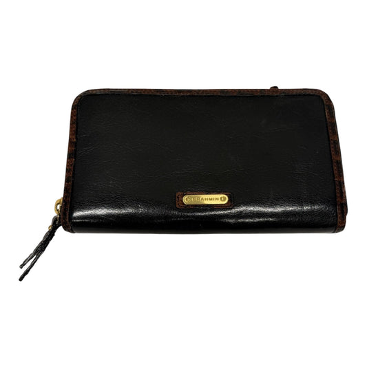 Wristlet Designer By Brahmin In Black, Size:Medium