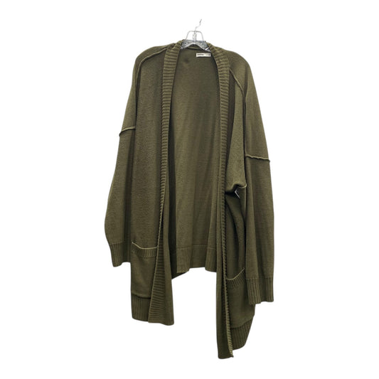 Sweater Cardigan By Sonoma In Green, Size:4X