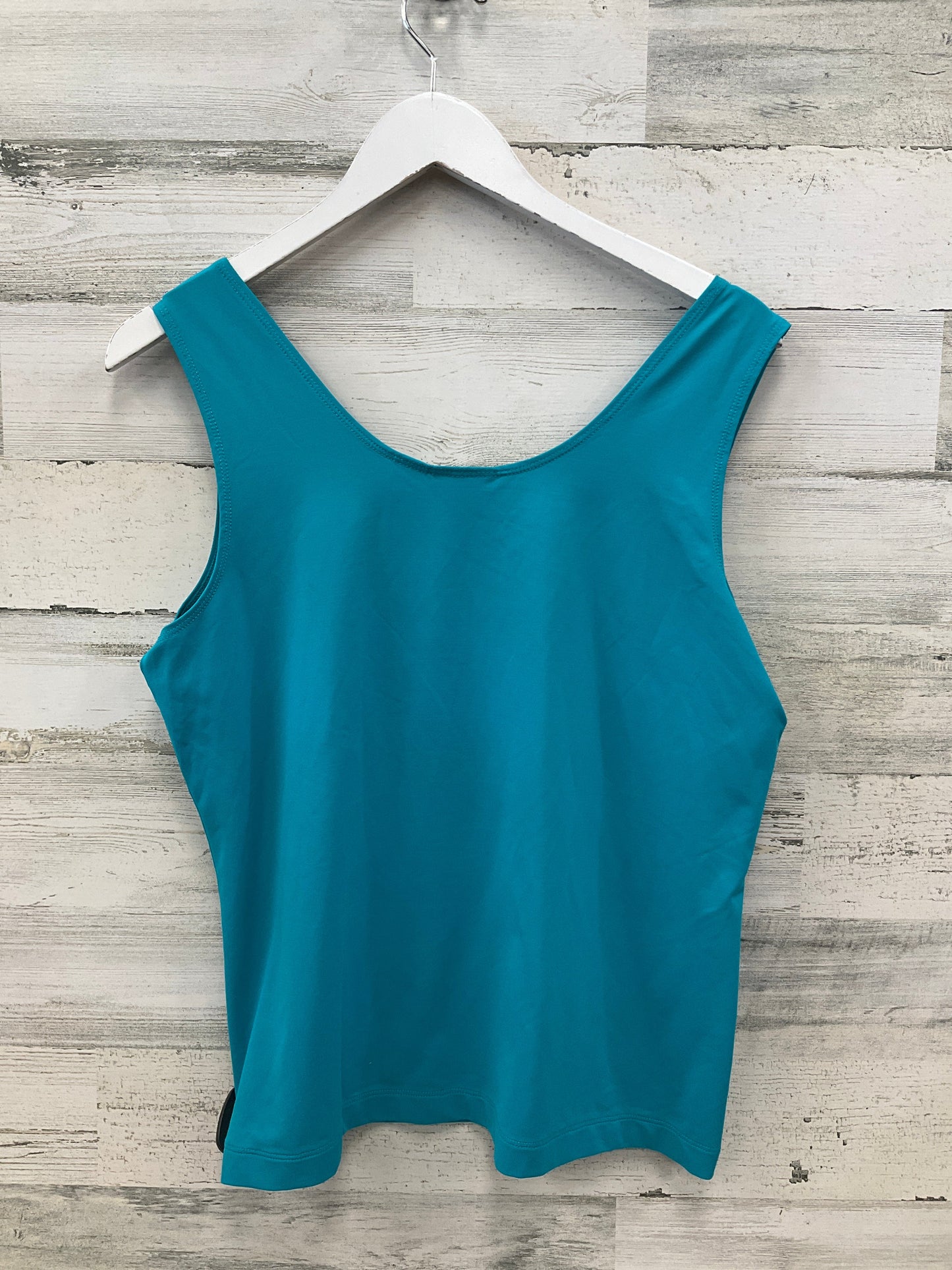 Tank Top By Chicos In Teal, Size:L