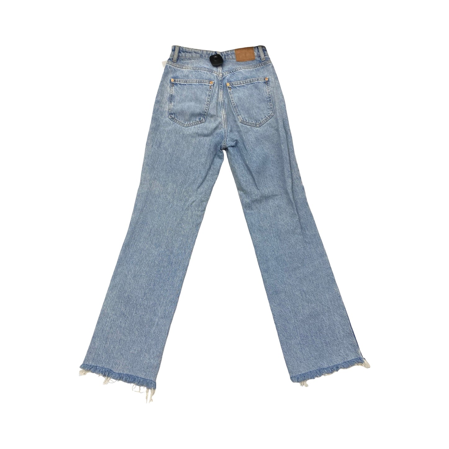 Jeans Straight By Zara In Blue, Size:2