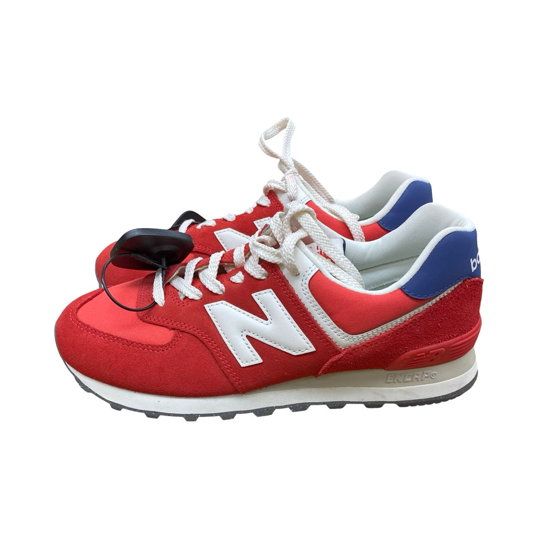 Shoes Sneakers By New Balance In Red, Size:8.5