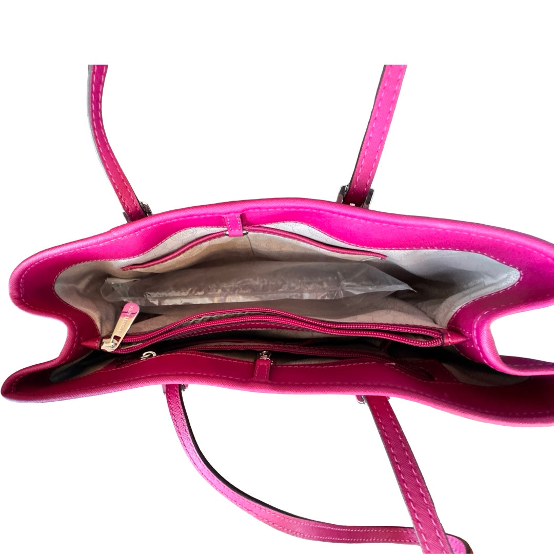 Handbag Designer By Michael Kors In Pink, Size:Large (25”Lx10”Hx5.5”W)