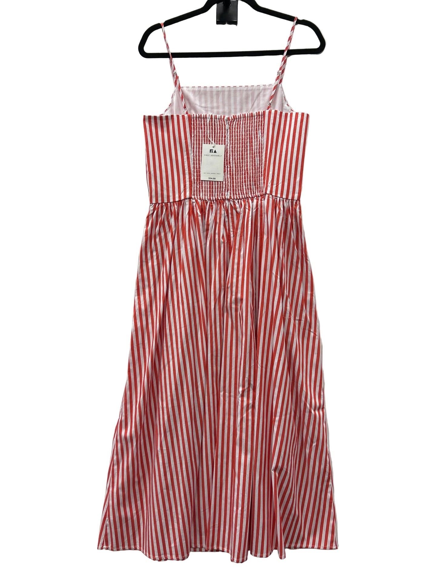 Dress Casual Maxi By Free Assembly In Red, Size:M