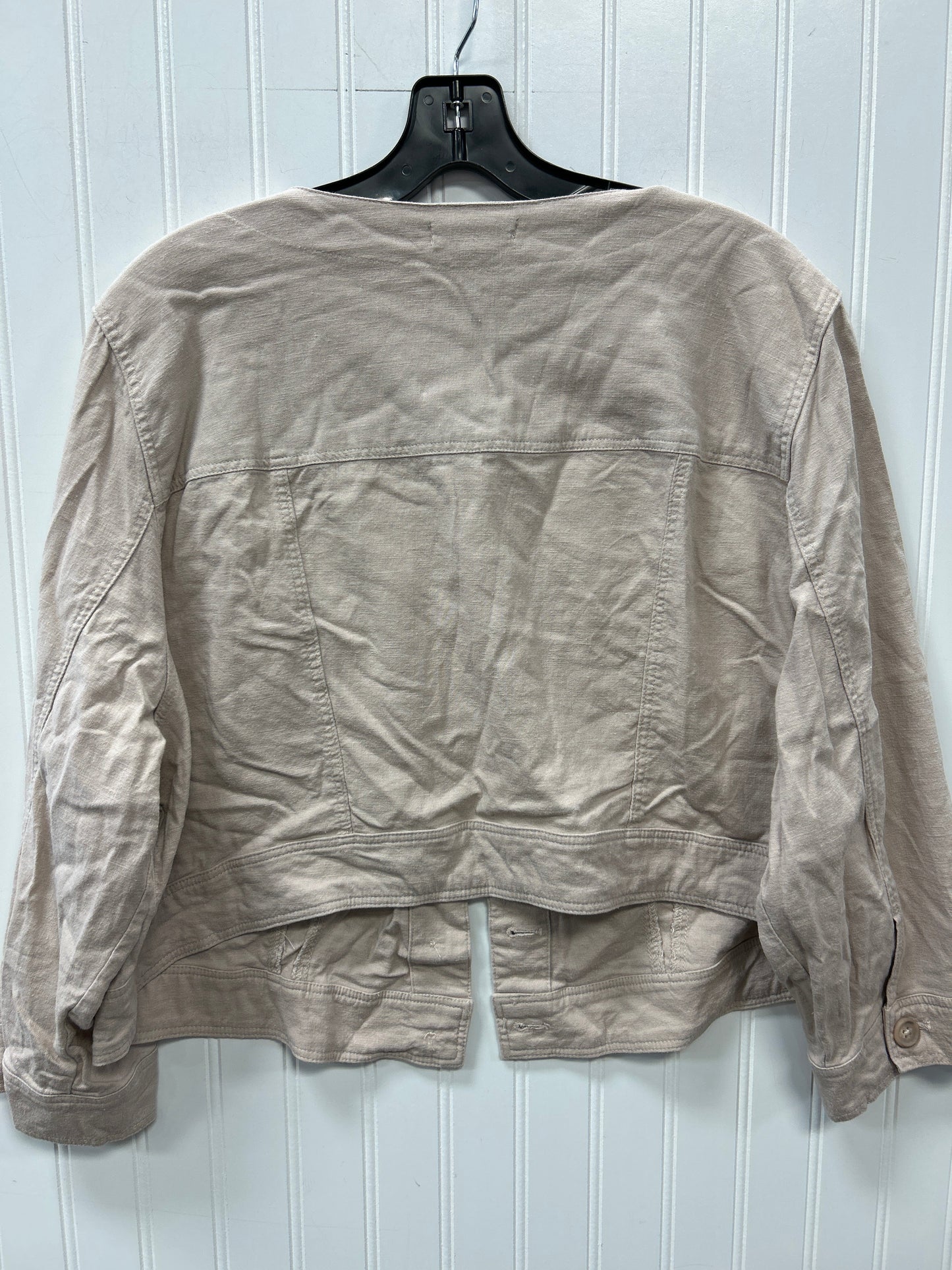 Blouse Ls By Torrid In Tan, Size:2X