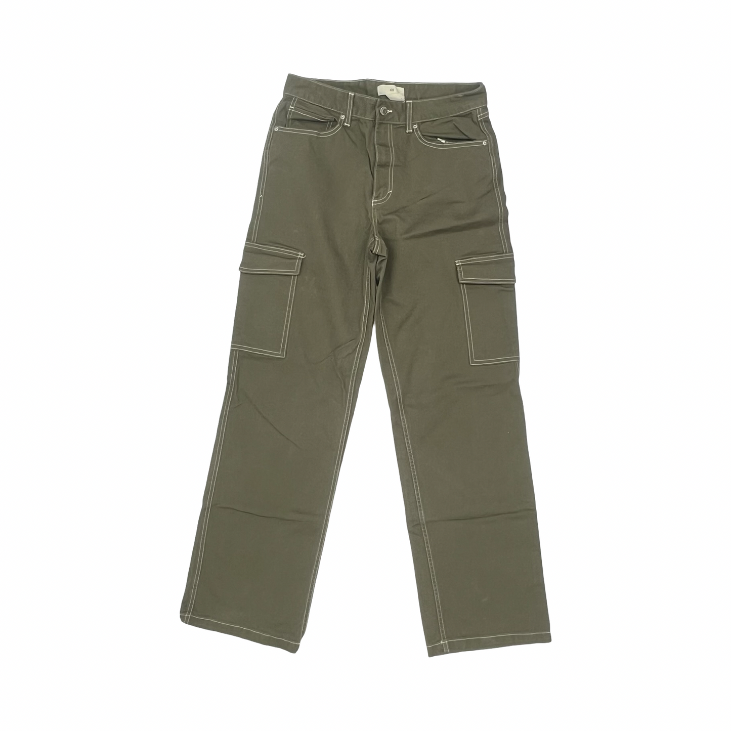 Pants Cargo & Utility By H&M In Green, Size:8