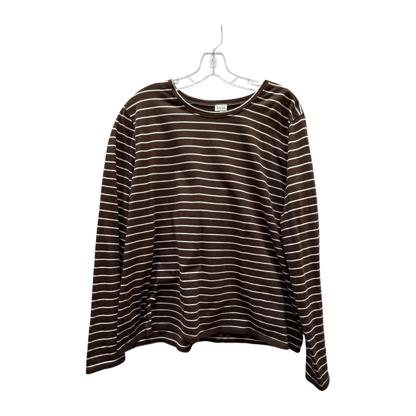 Top Ls By Kule In Brown & White, Size:1X