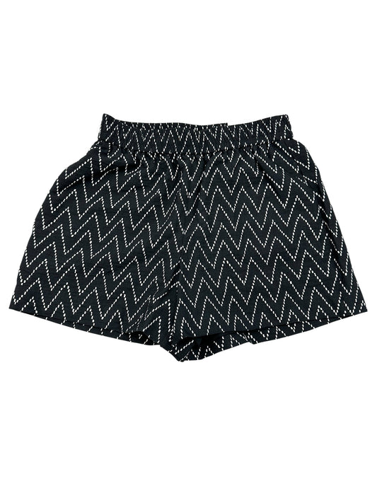 Shorts By Ann Taylor In Black & White, Size:Xs