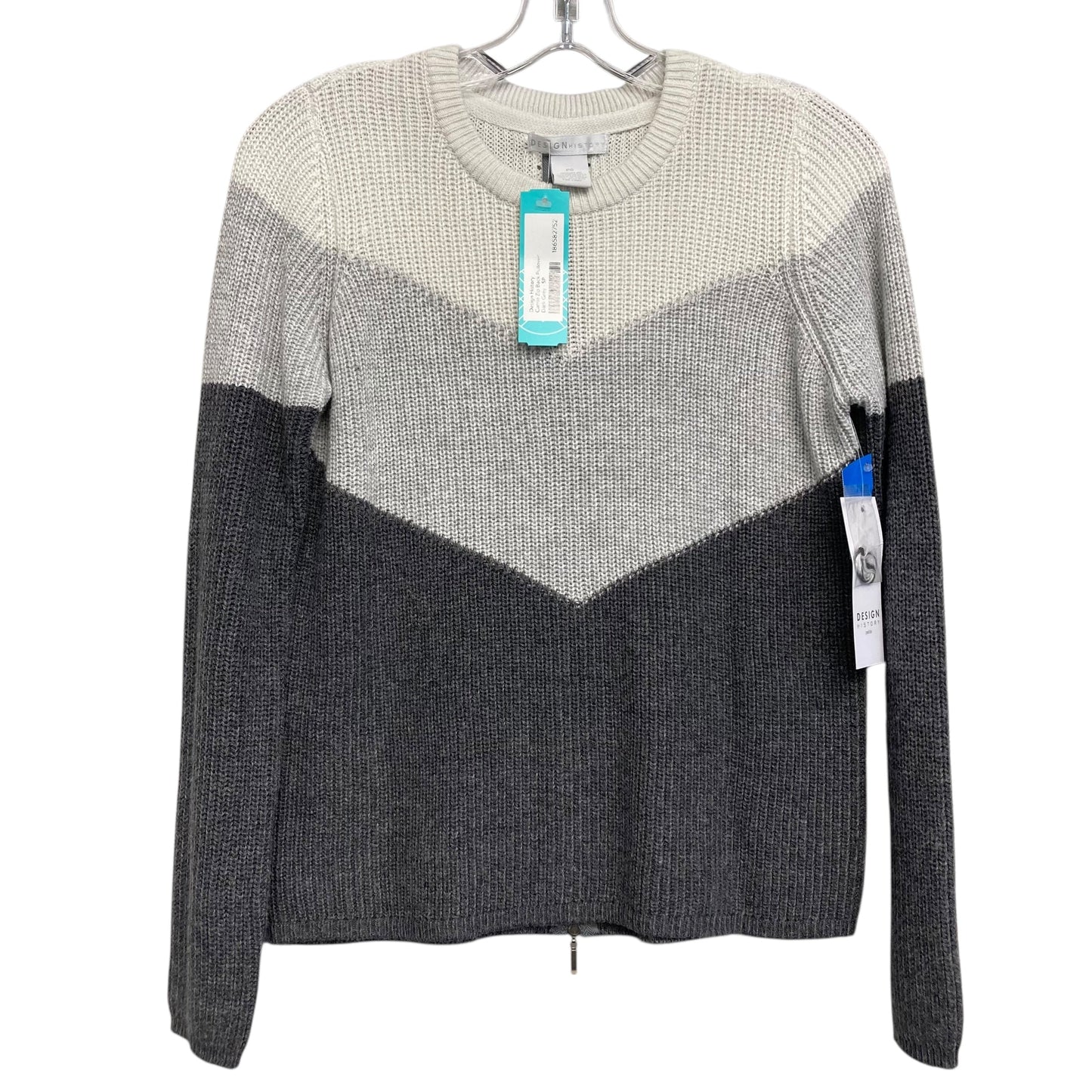 Sweater By Design History In Grey, Size:S