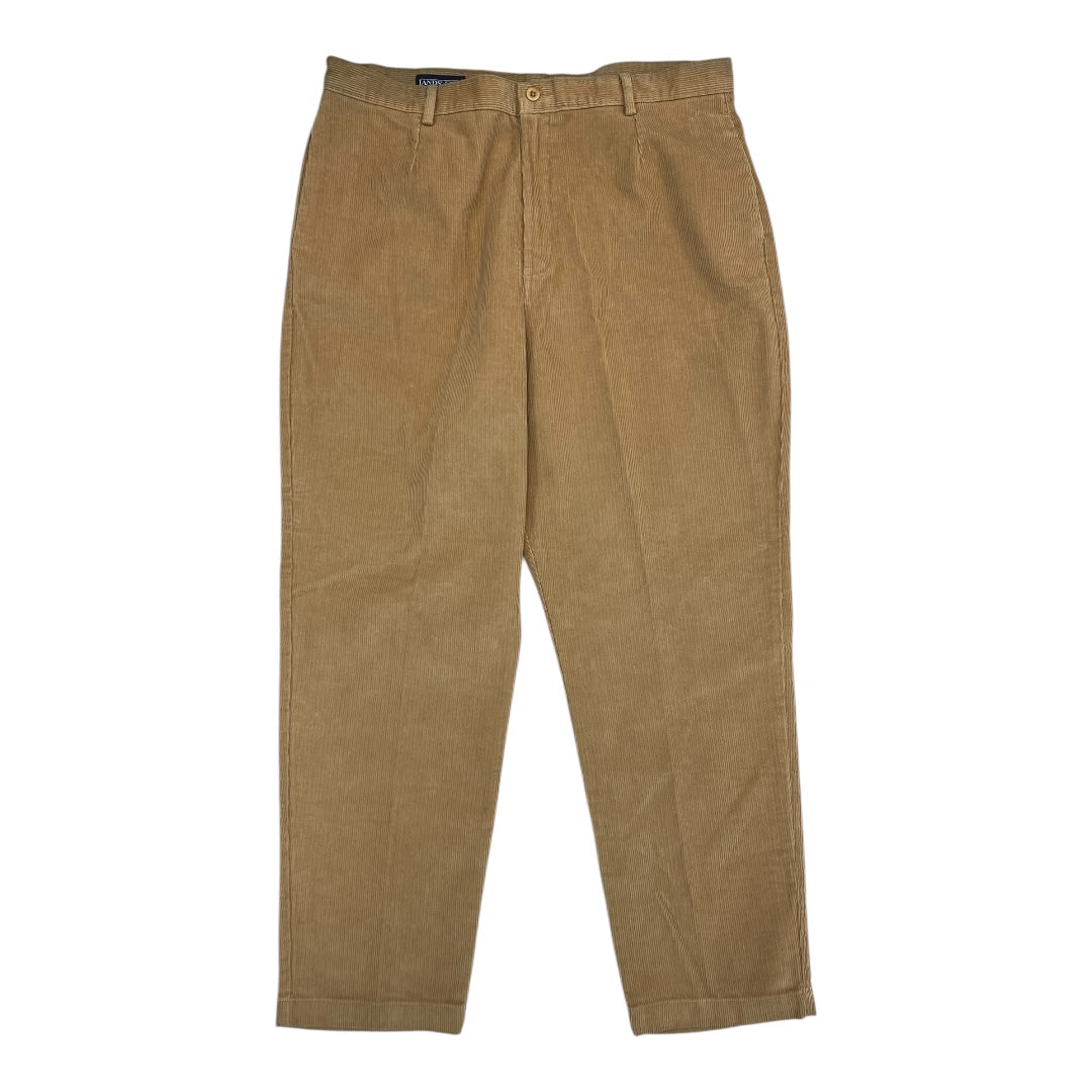 Pants Corduroy By Lands End In Tan, Size:18
