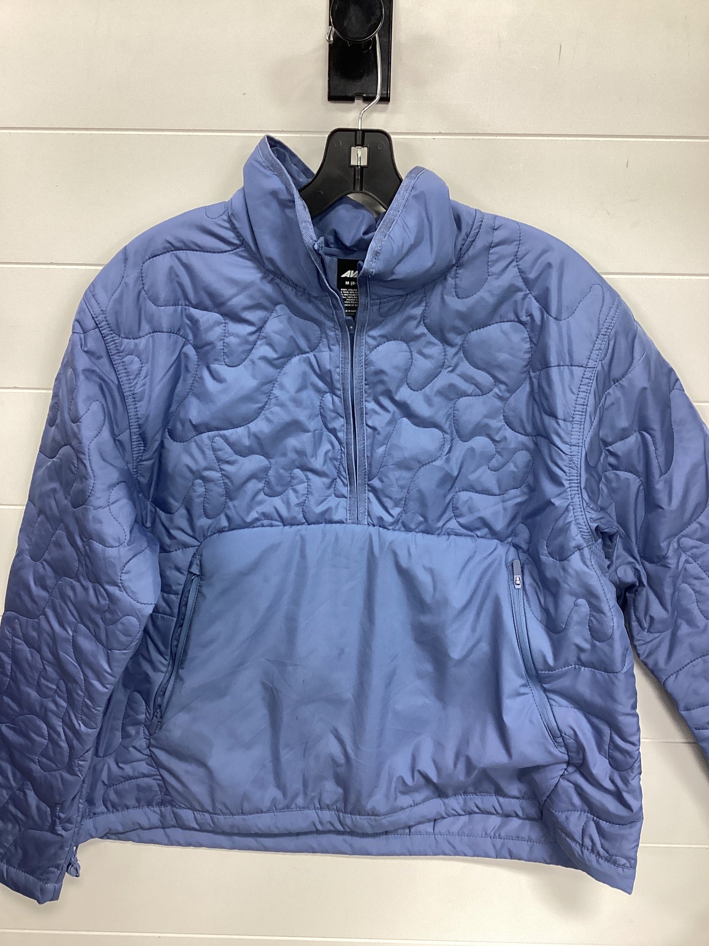 Athletic Jacket By Avia In Purple, Size:M