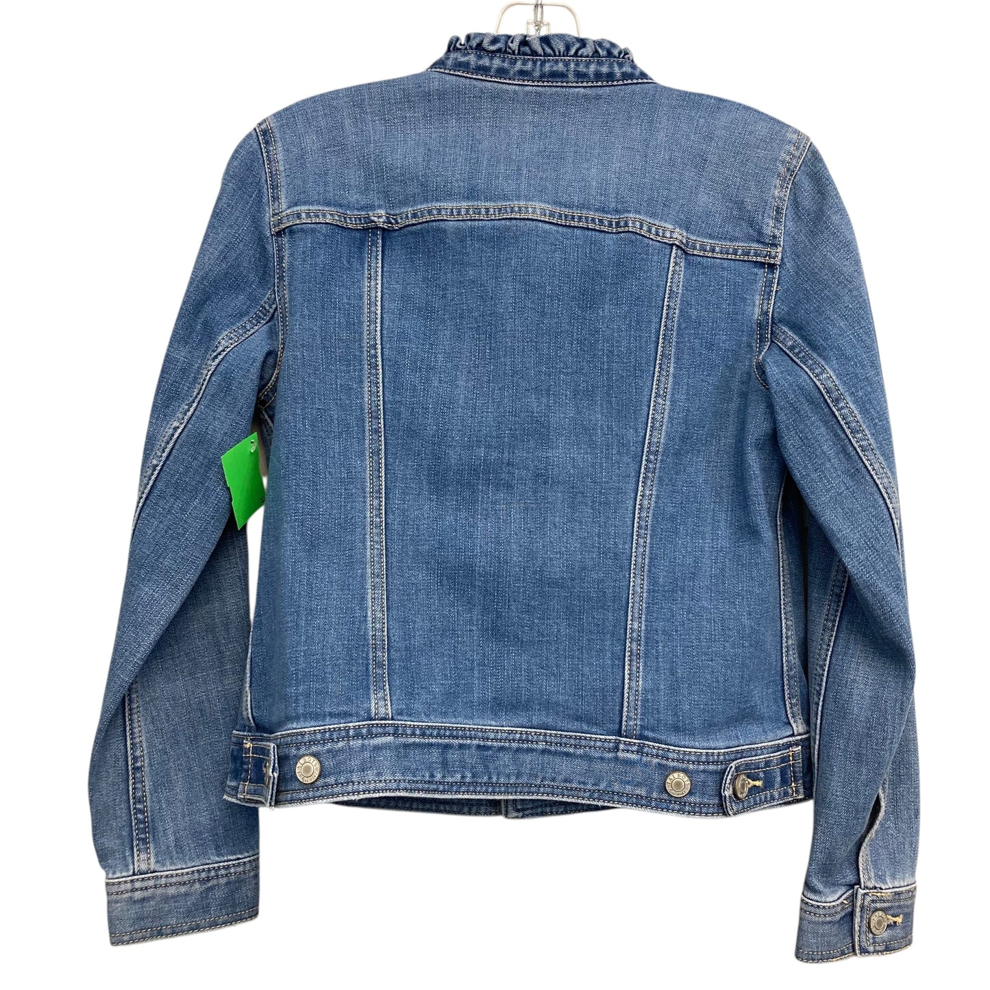 Jacket Denim By Talbots In Blue Denim, Size:Sp