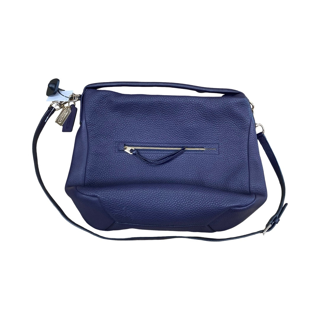 Handbag Designer By Coach In Purple, Size:Large