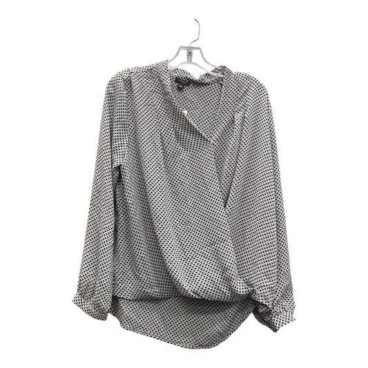 Top Ls By Ann Taylor In Black & White, Size:M