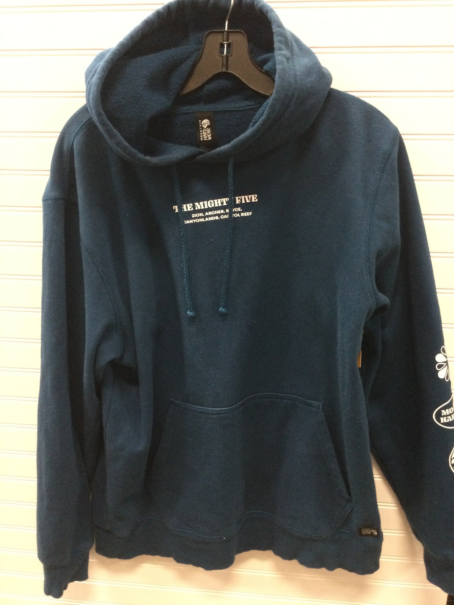 Sweatshirt Hoodie By Mountain Hardwear In Blue, Size:M