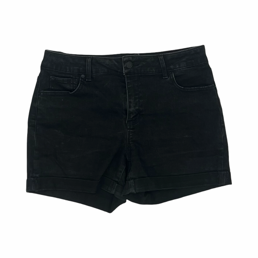 Shorts By Time And Tru In Black Denim, Size:10