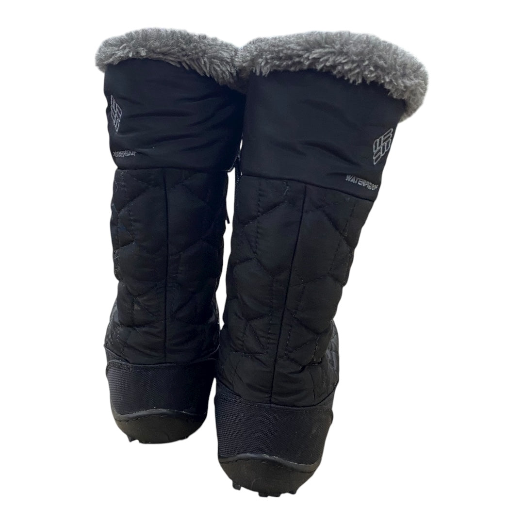 Boots Mid-Calf Flats By Columbia In Black, Size:8.5