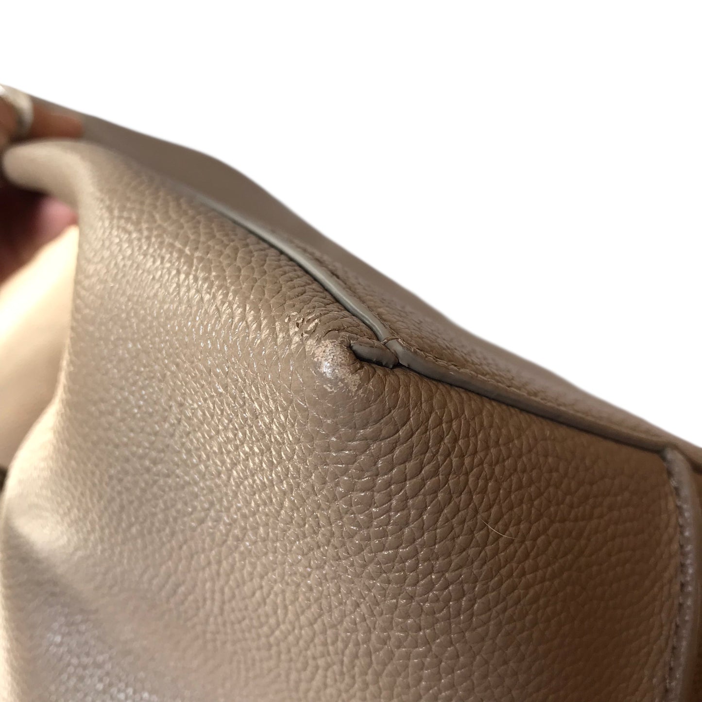 Handbag Designer By Rebecca Minkoff In Tan, Size:Large