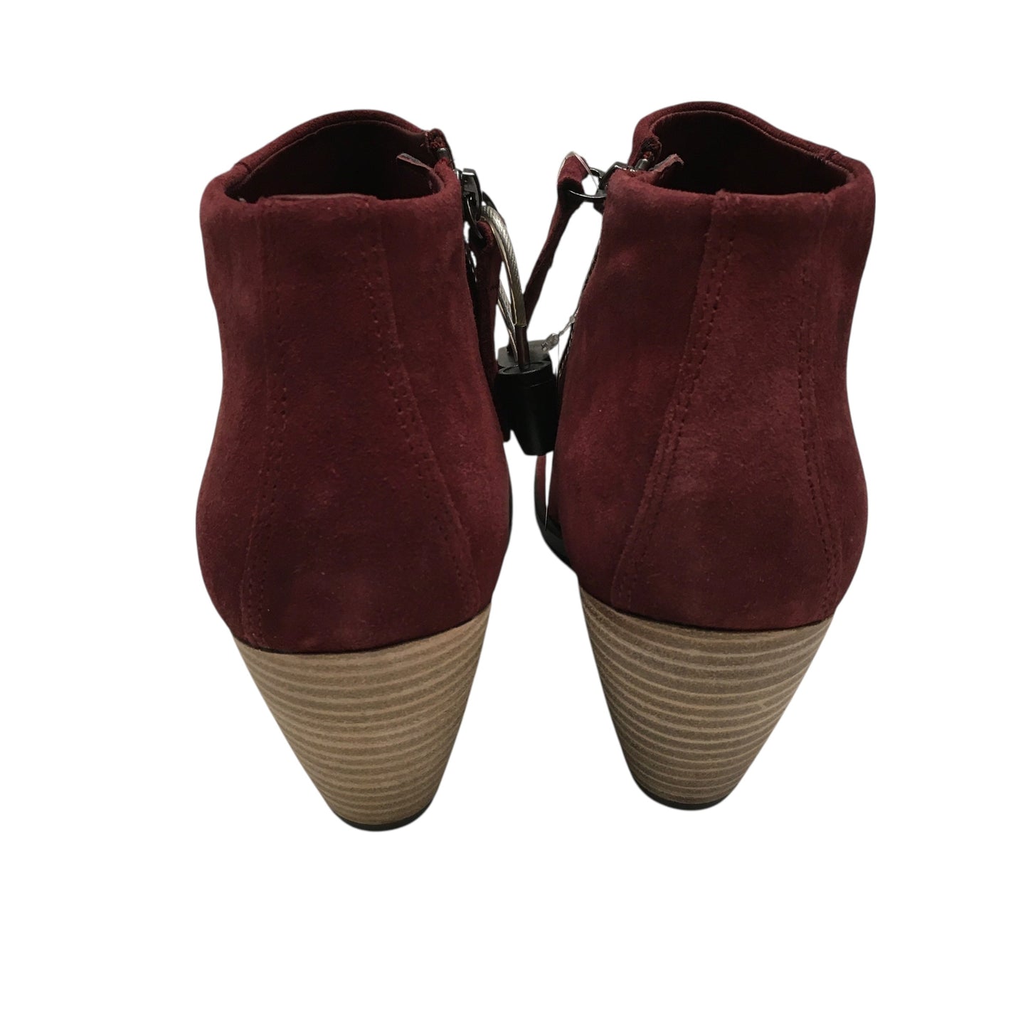 Boots Ankle Heels By Ecco In Red, Size:8.5