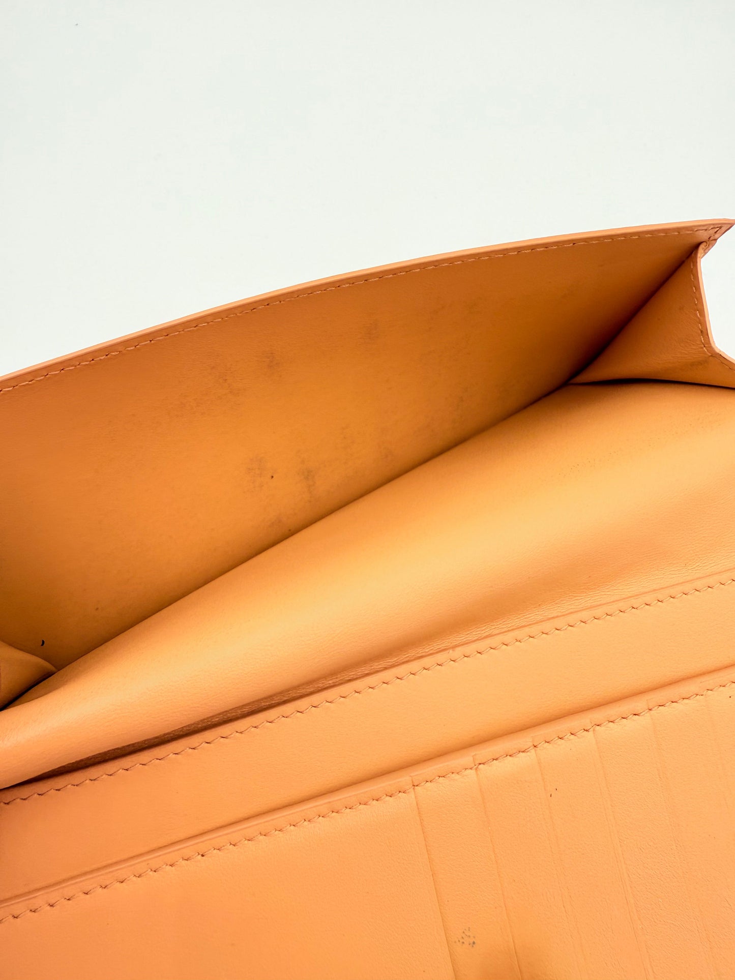 Wallet Luxury Designer By Bottega Veneta In Tan, Size:Medium