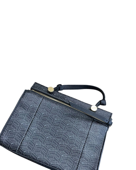 Handbag By Cmc In Black & Grey, Size:Small